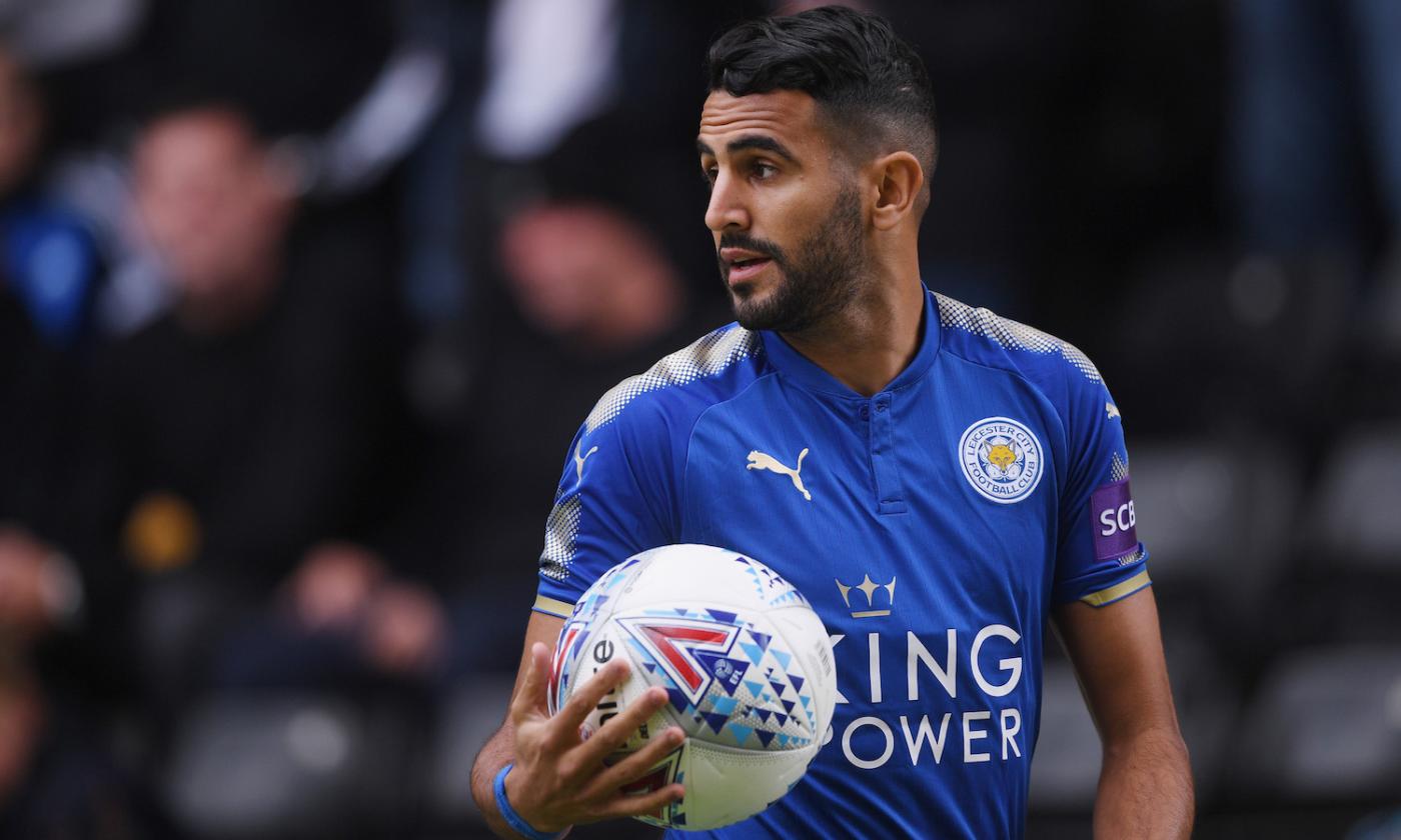 Roma su Mahrez, Leicester irritato