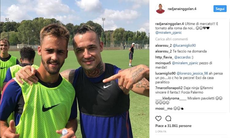 Nainggolan fa arrabbiare ancora i tifosi della Juve: 'Pjanic è tornato alla Roma!'