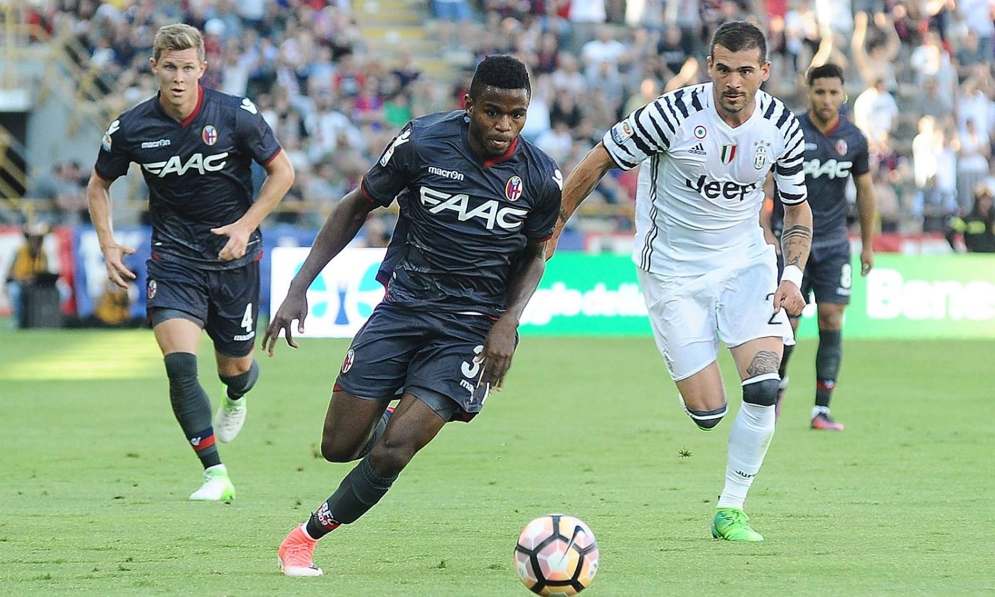 Bologna, prima rete in Serie A per Okwonkwo