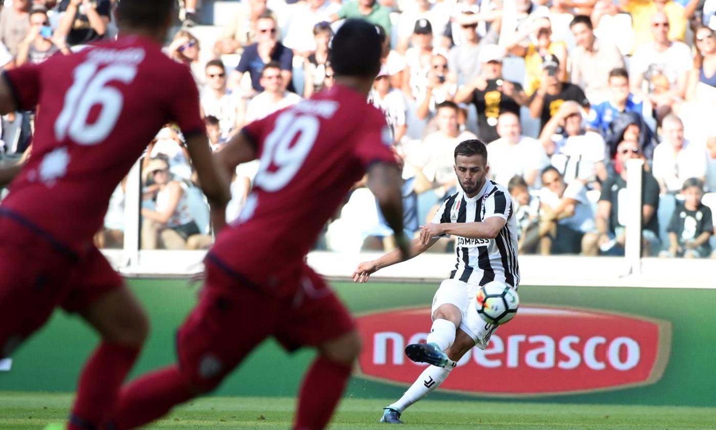 Juventus-Cagliari 3-0: il tabellino