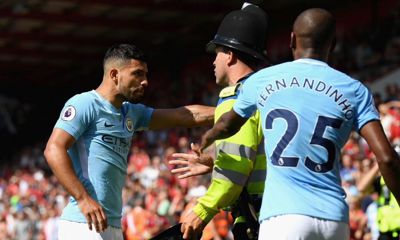 Dall'Inghilterra: Aguero non va all'Arsenal nell'affare Sanchez