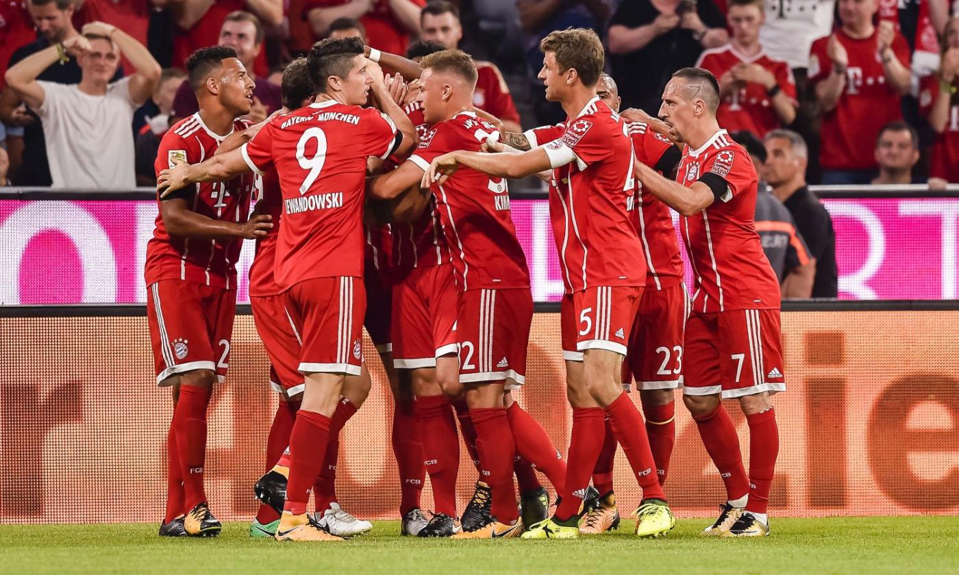 Bundesliga: tris del Bayern al Leverkusen, assegnato un rigore col VAR