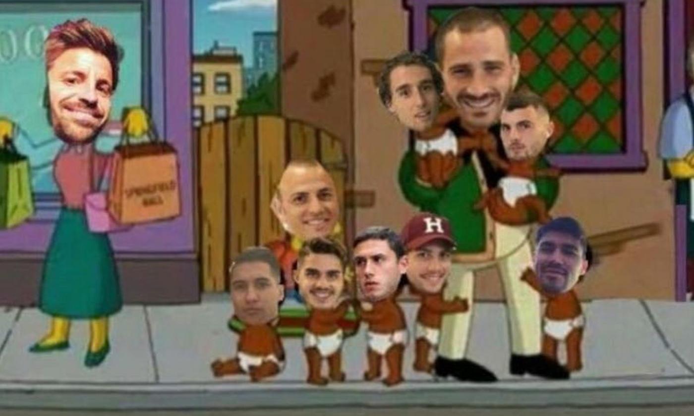 Il Milan come i Simpson: Bonucci diventa Apu, Zanellato & co i suoi piccoli gemelli