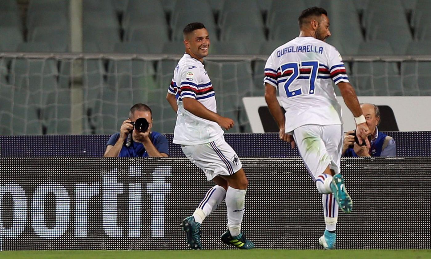 Sampdoria: Torreira, Praet e Quagliarella in forse per la Coppa Italia