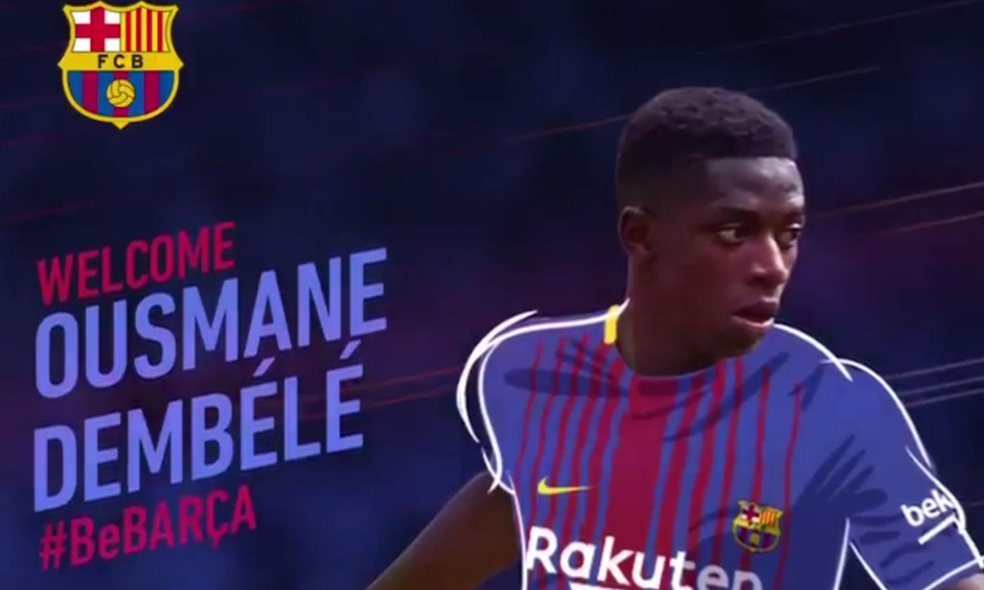 Dembelé sbaglia a palleggiare: 'Tifo Barcellona sin da piccolo' VIDEO