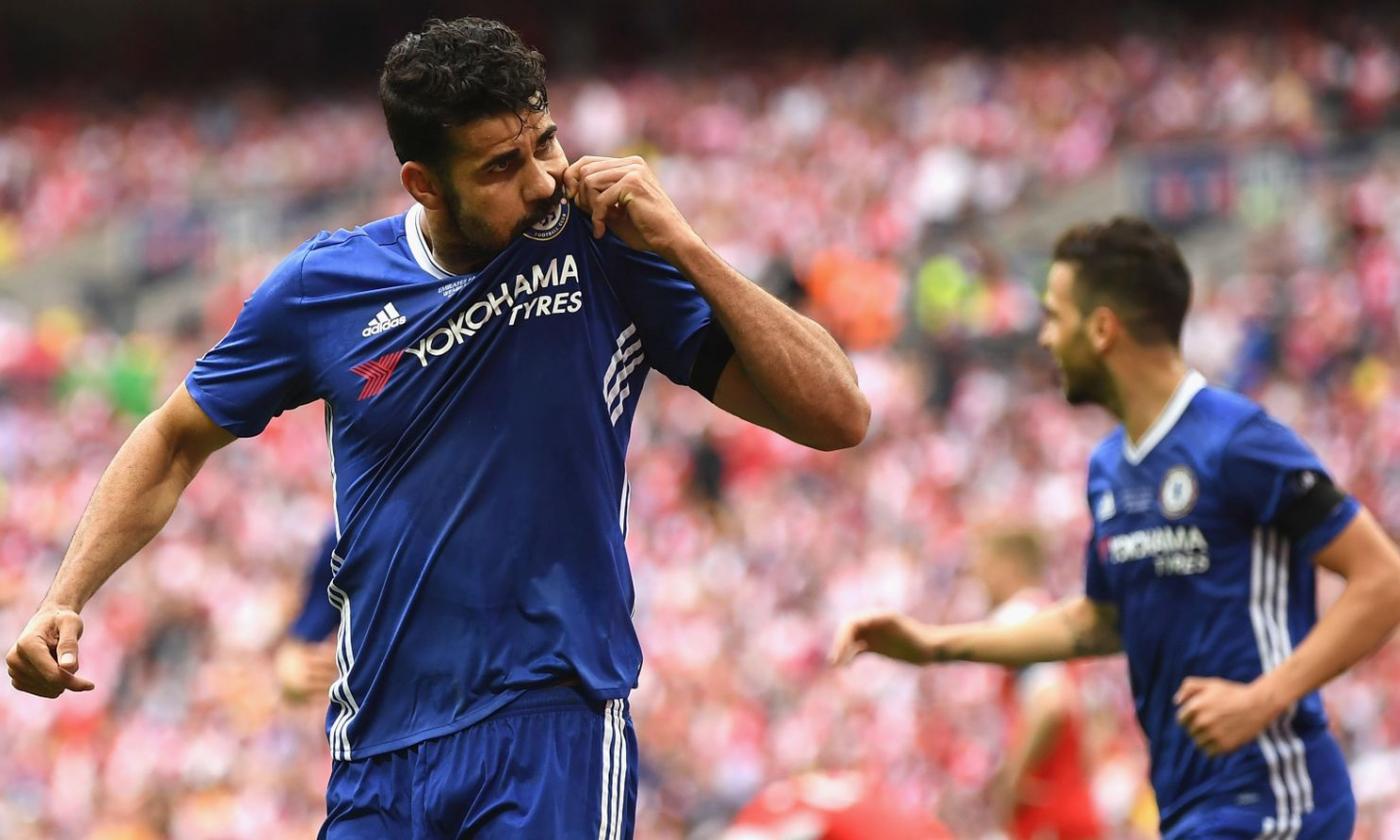 Chelsea: accordo per Diego Costa all'Atletico entro fine settimana, le cifre