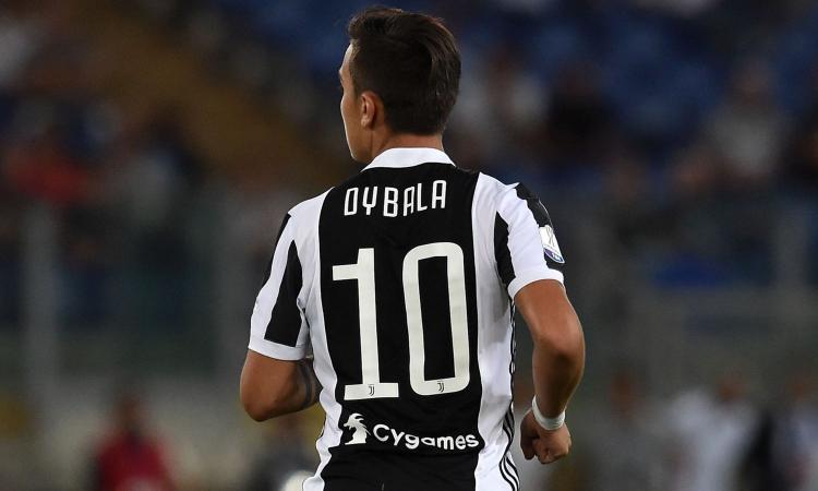Juventus, boom di vendite per la maglia 10 di Dybala