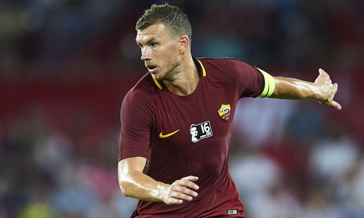 Sampdoria-Roma, le formazioni ufficiali: Dzeko parte titolare