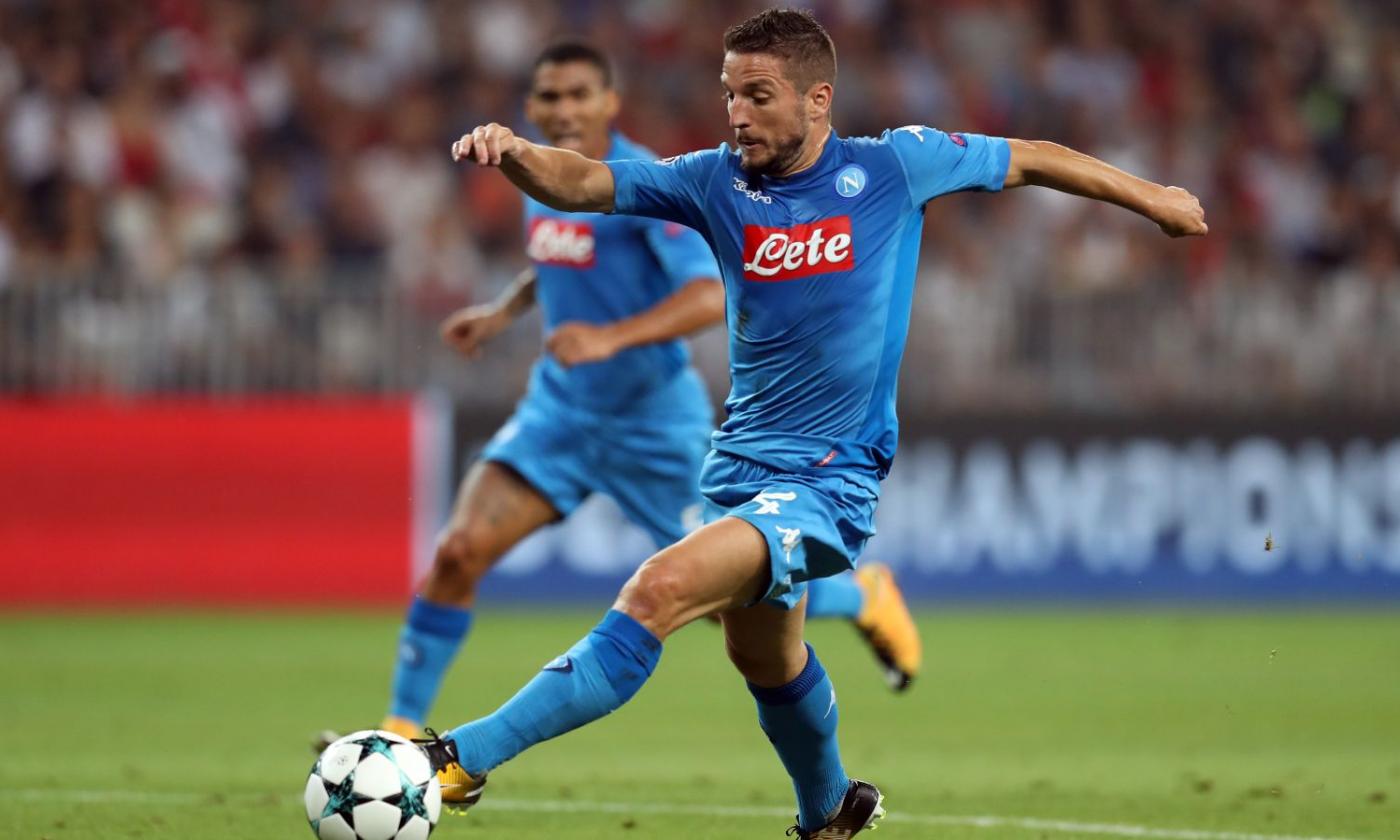 Napoli: due big di Premier si contendono Mertens