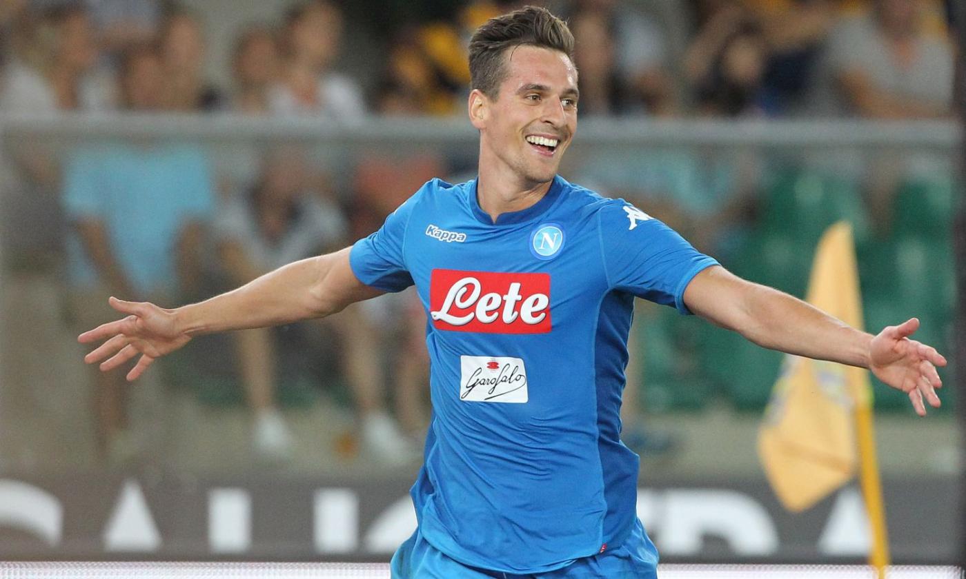 Napoli, niente RB Lipsia per Milik