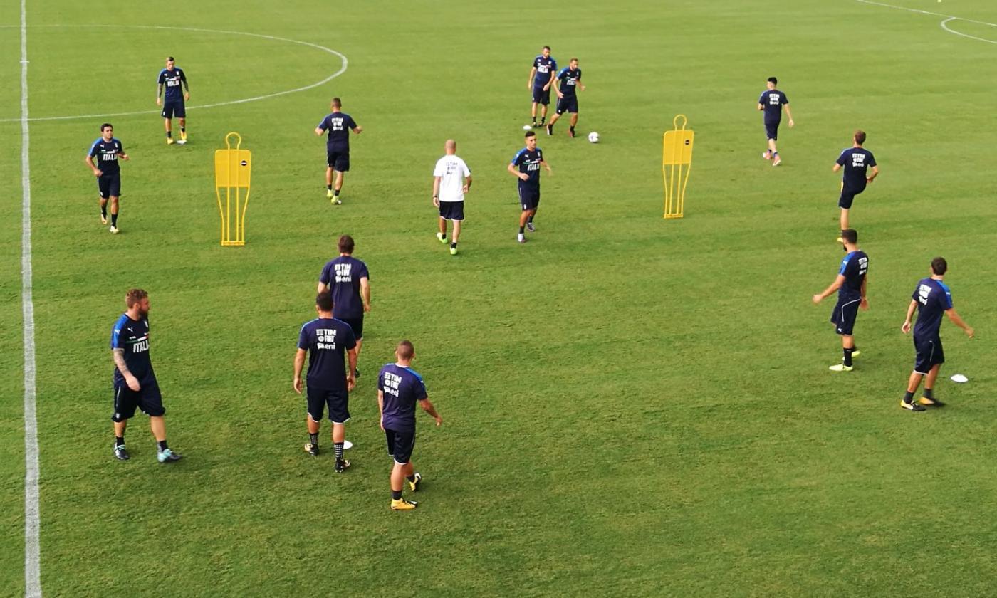 Photos and Video: Italy prepare for Spain at Coverciano