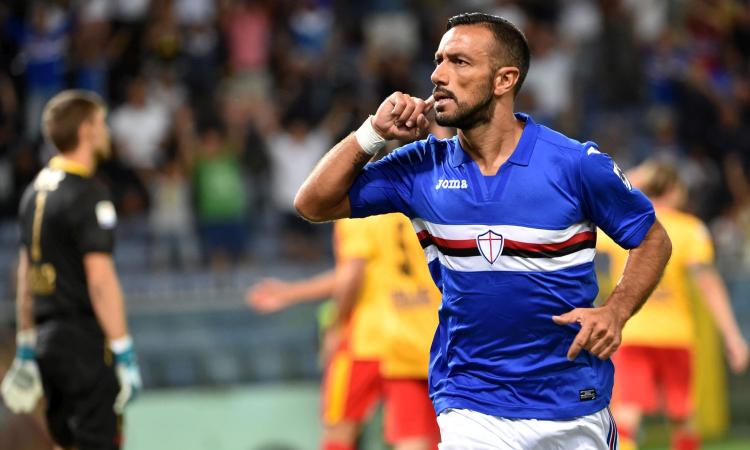 Sampmania: benedetta sosta, lunga vita a Fabio Quagliarella