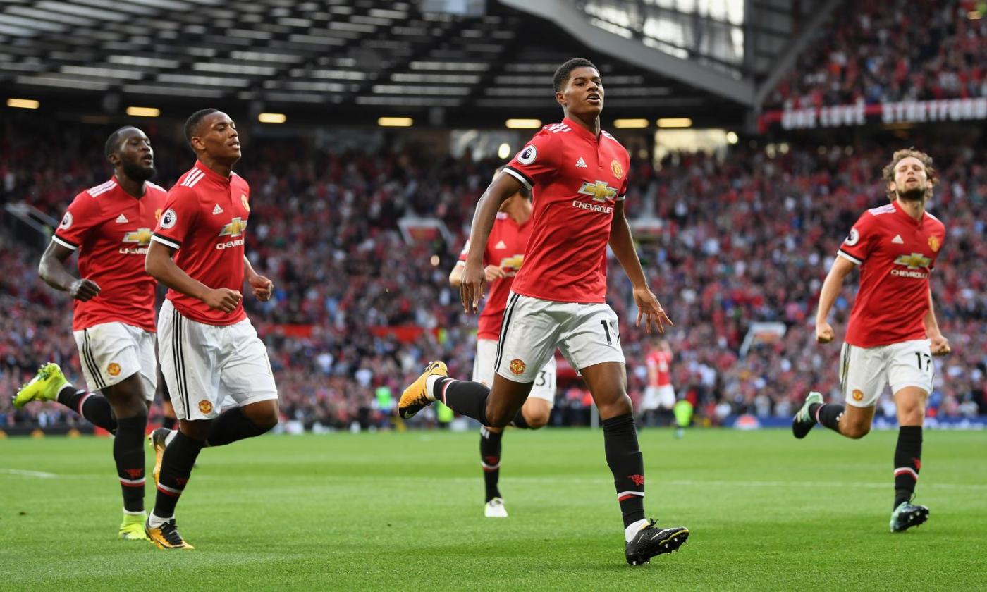 Man United-Leicester 2-0, Mourinho primo. Il Man City vince al 97'