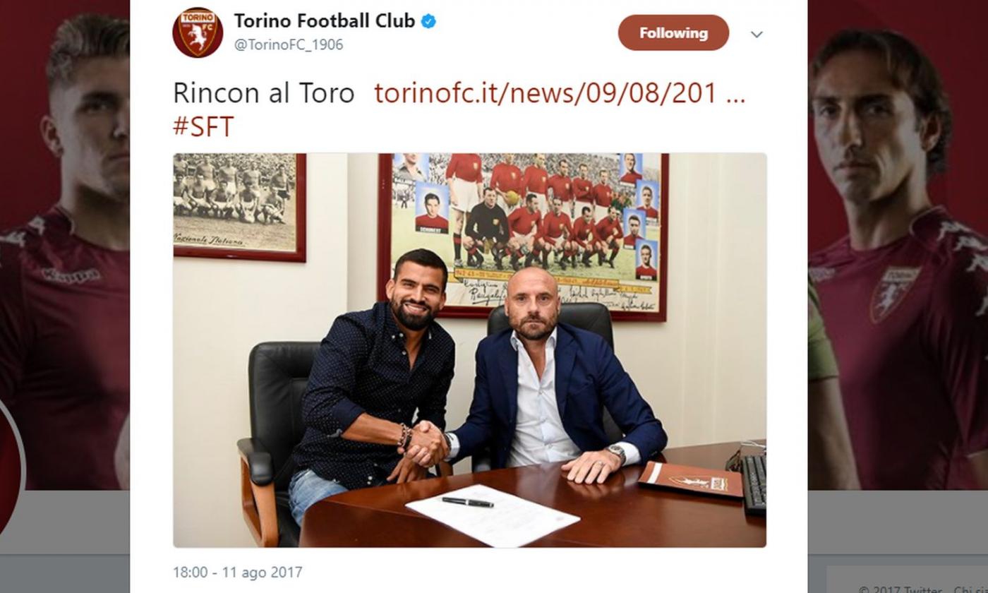 Juve, senti Rincon: 'Ecco perché ho scelto il Toro'