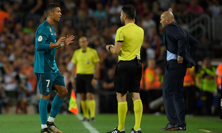 Supercoppa di Spagna, 3-1 Real al Barcellona: Ronaldo, gol e rosso