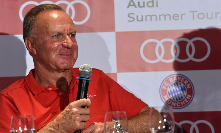 Bayern, Rummenigge: 'Non sappiamo se riscatteremo Douglas Costa. Tonali? Mai cercato. Sulla Juve e CR7...'
