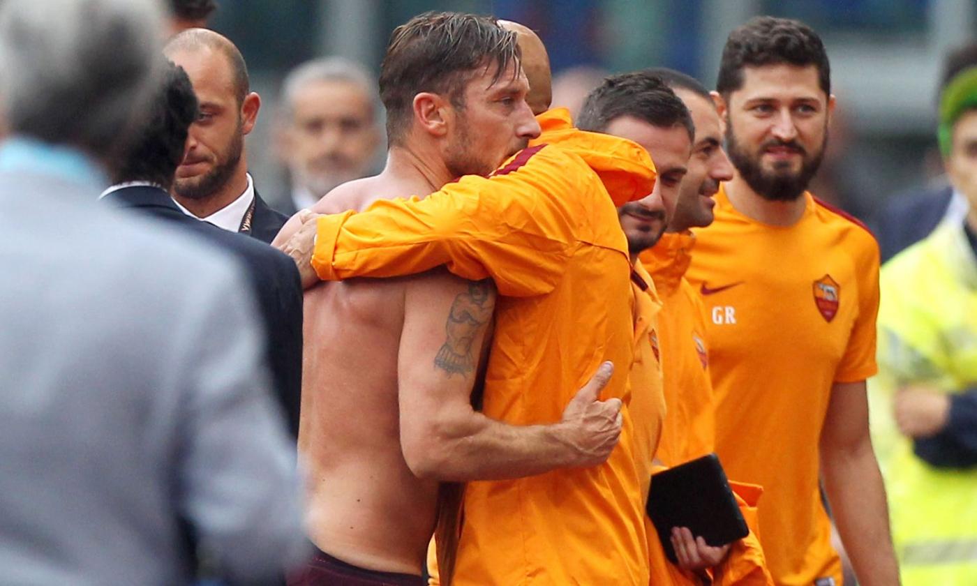 Roma, Totti infiamma la sfida con l'Inter: 'Non abbraccio Spalletti'