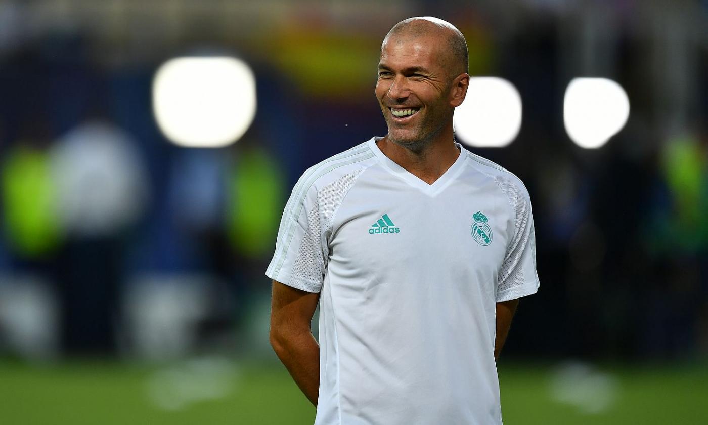 Roma, Zidane blocca il colpo in attacco