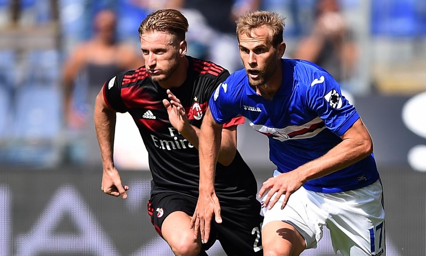 Sampdoria, infortuni Strinic e Linetty: ecco l'esito degli accertamenti