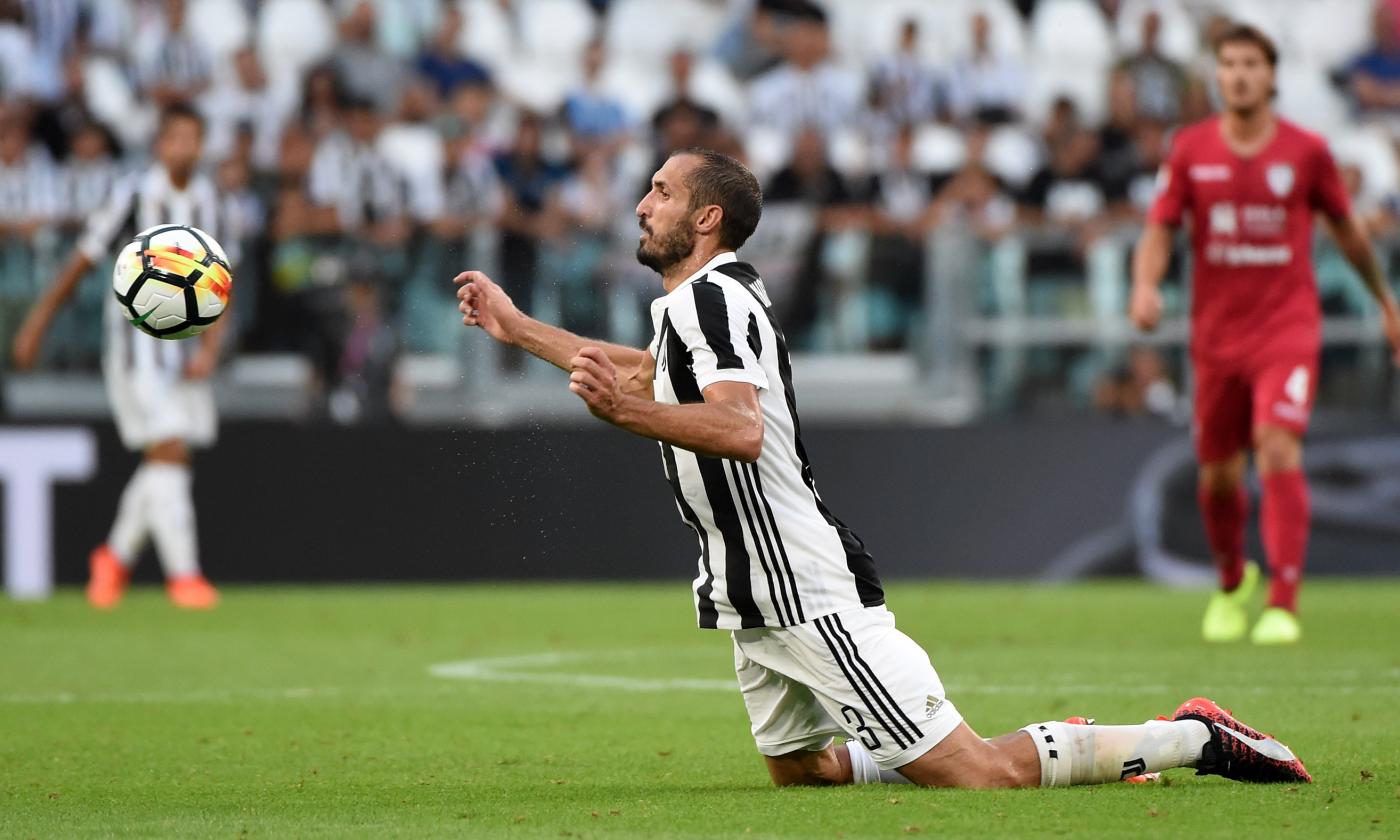 Juve, Chiellini: 'Partita calda, il Torino è una grande squadra'