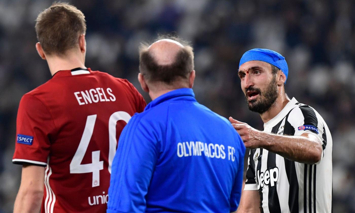 Juventus, UFFICIALE: problema muscolare per Pjanic, ecco cos'ha. Chiellini ko, 8 punti in testa