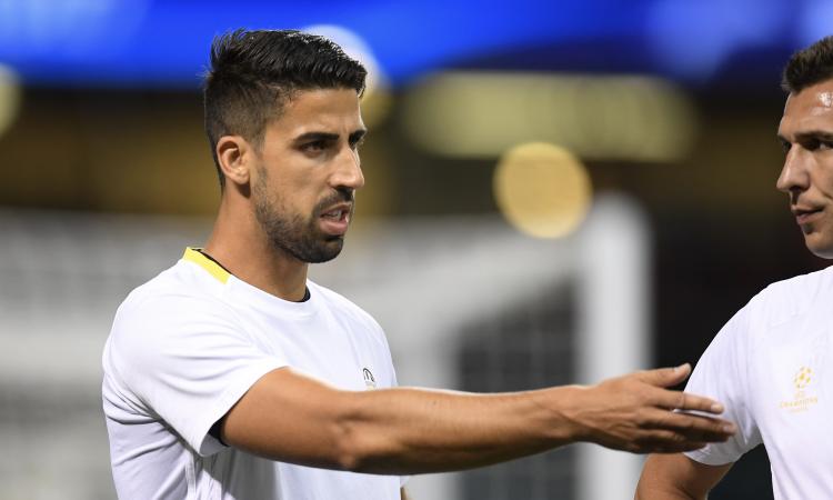 Juve, buone notizie da Sami Khedira