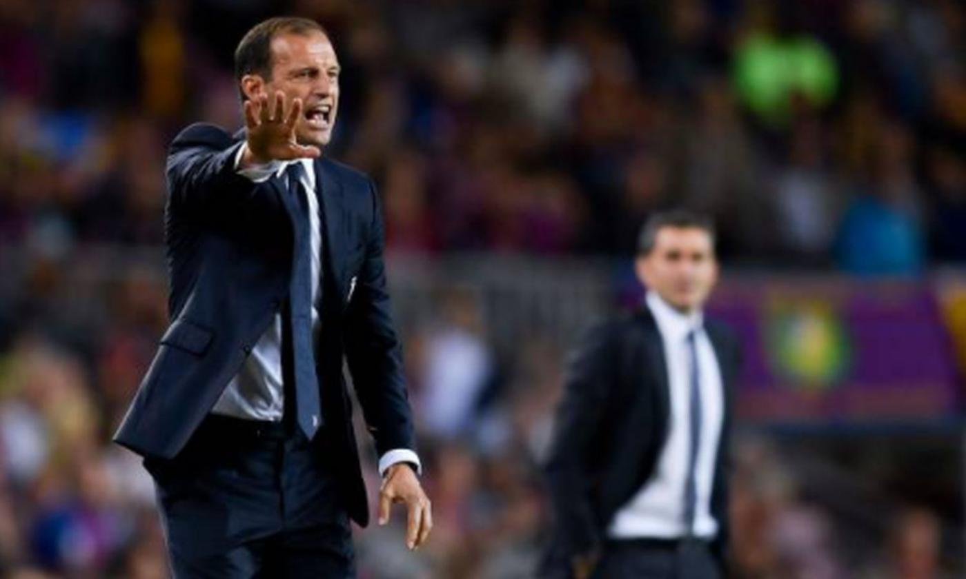 Juve, Allegri fa 'spiare' l'Inter