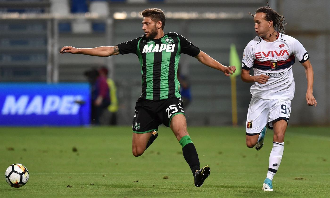 Sassuolo, l'Inter è l'unico club che tenta Berardi