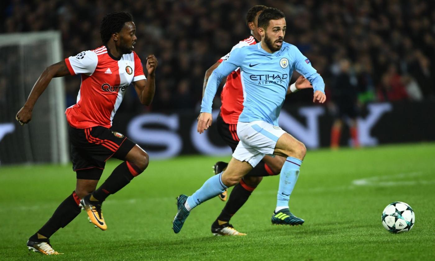 Man City, Bernardo Silva: 'Qui gioco coi migliori al mondo'