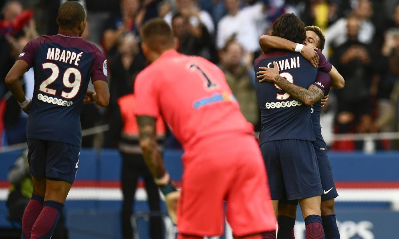 Ligue 1: PSG show con Neymar rigorista, il Nantes di Ranieri è terzo VIDEO