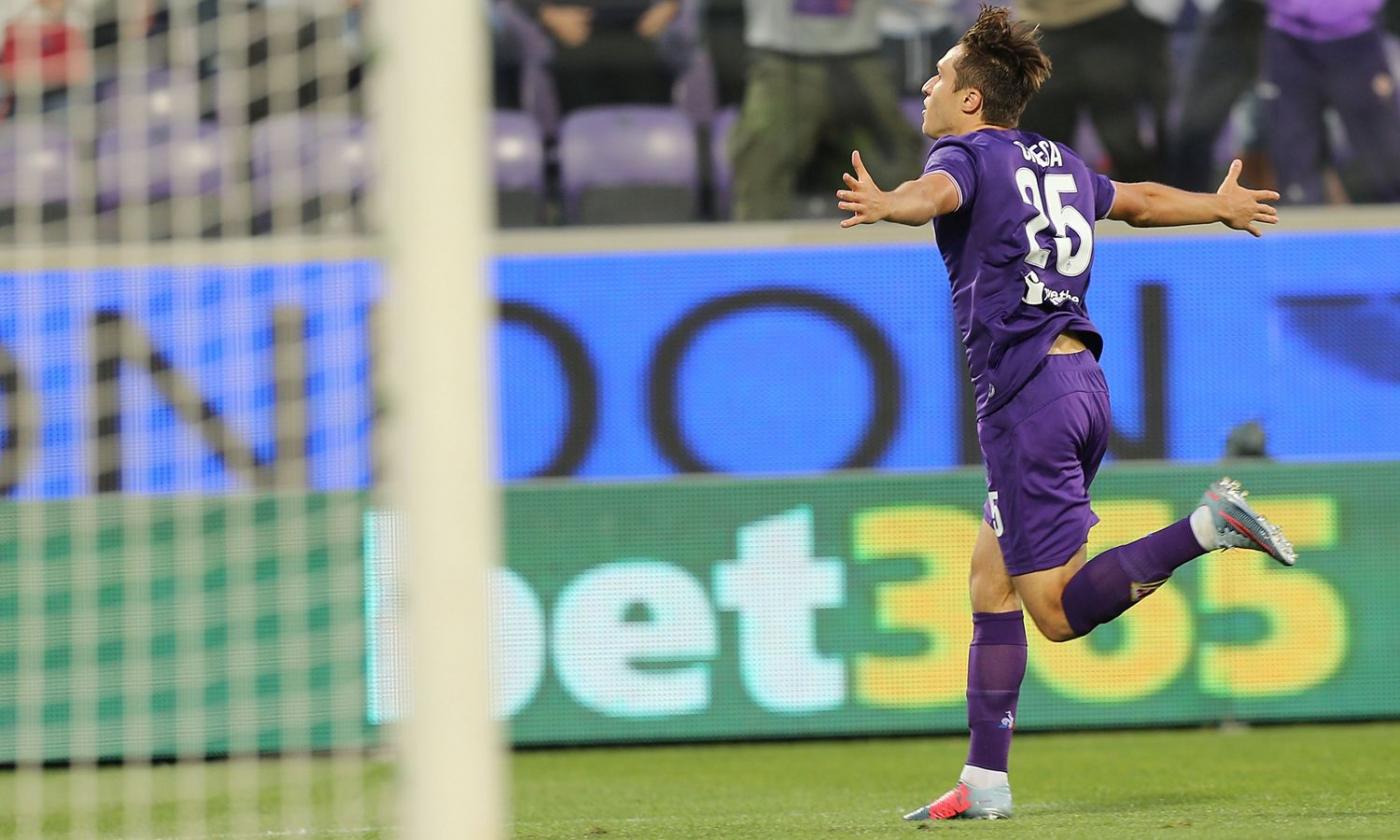 Chiesa-Pezzella: Fiorentina batte Bologna 2-1, non basta Palacio VIDEO