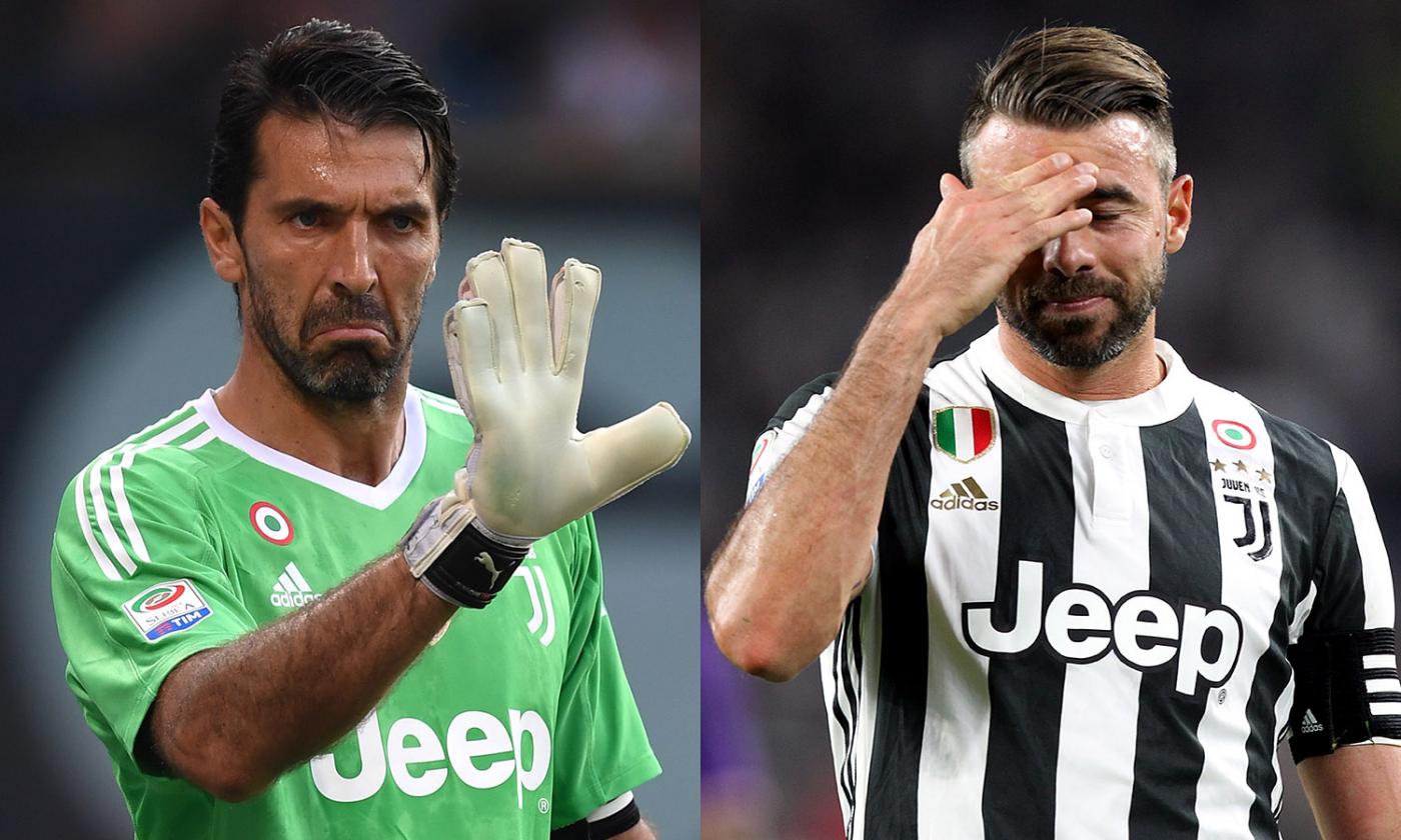 Juventus: per Barzagli e Buffon l'ultimo anno da part timer