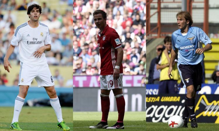 Da Kakà a Mendieta, la Top 10 dei fenomeni solo con la maglia giusta