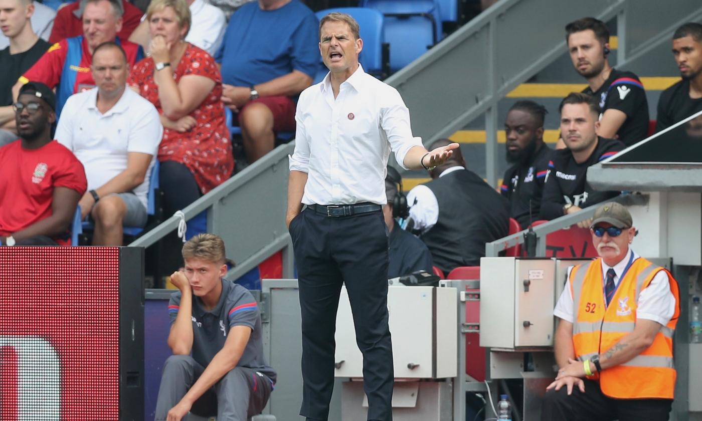 Crystal Palace: de Boer verso l'esonero