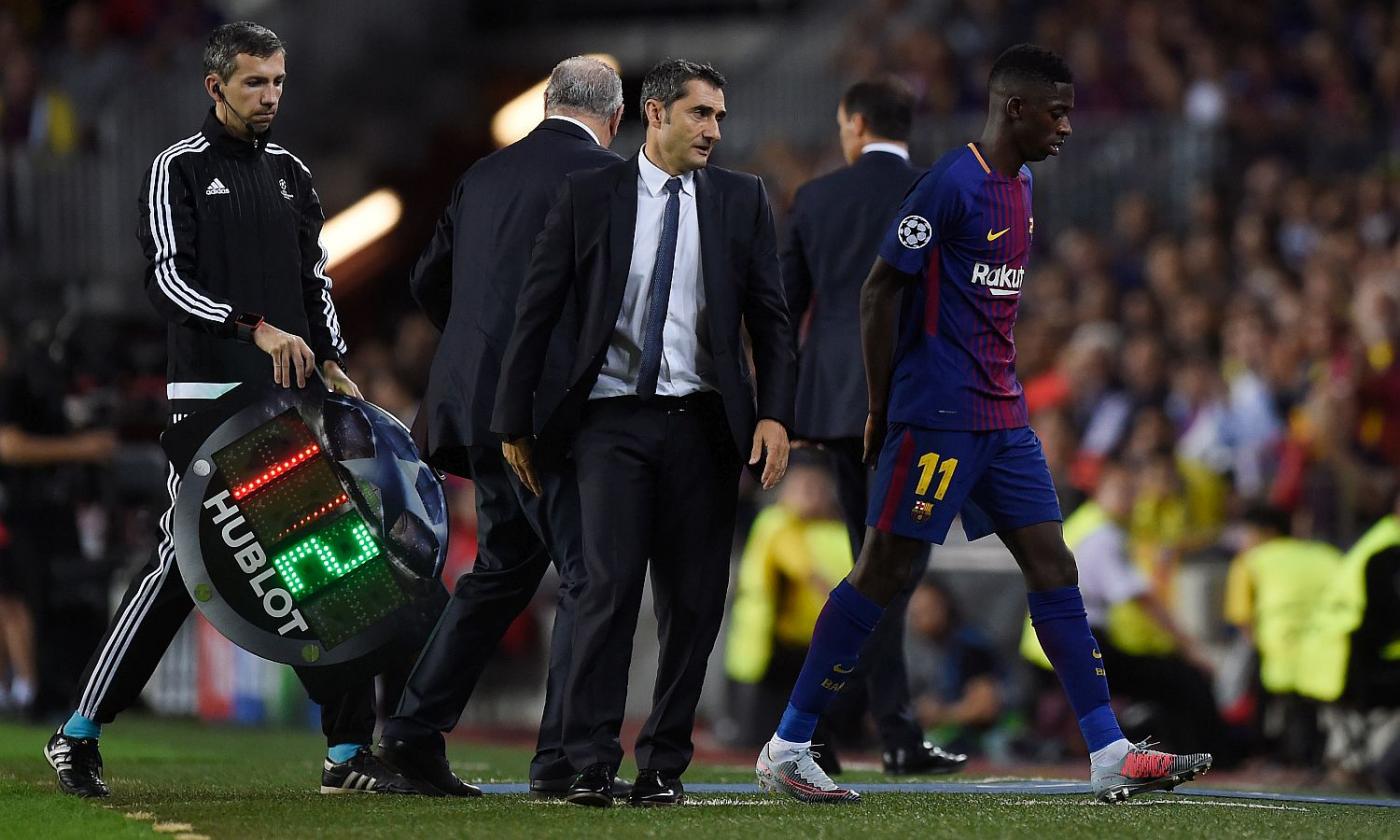 Breaking: Barcelona blow as Dembélé picks up injury