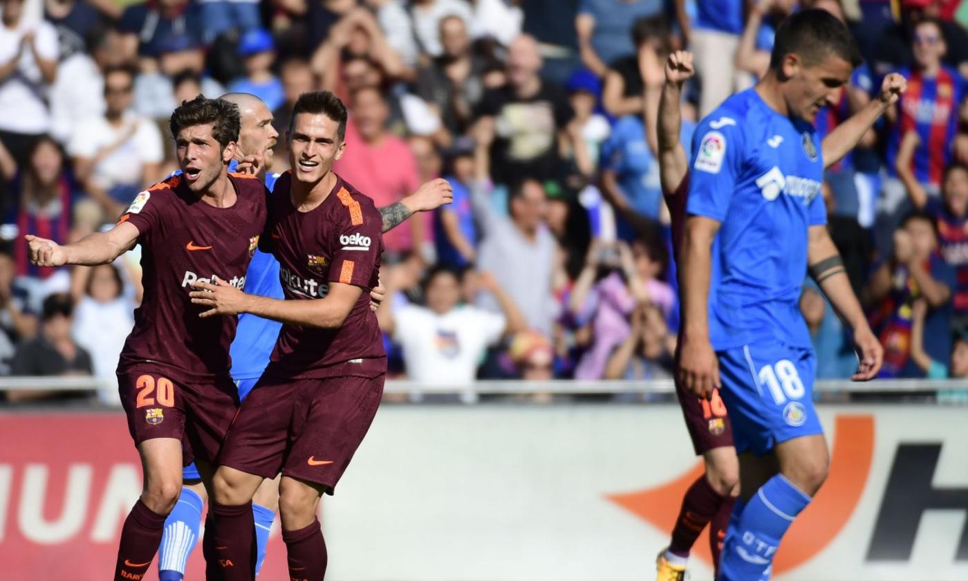 Getafe-Barcelona 1-2 as it happened