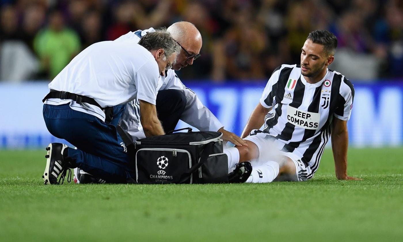 Juve, UFFICIALE: le condizioni di De Sciglio, escluse lesioni di grave entità