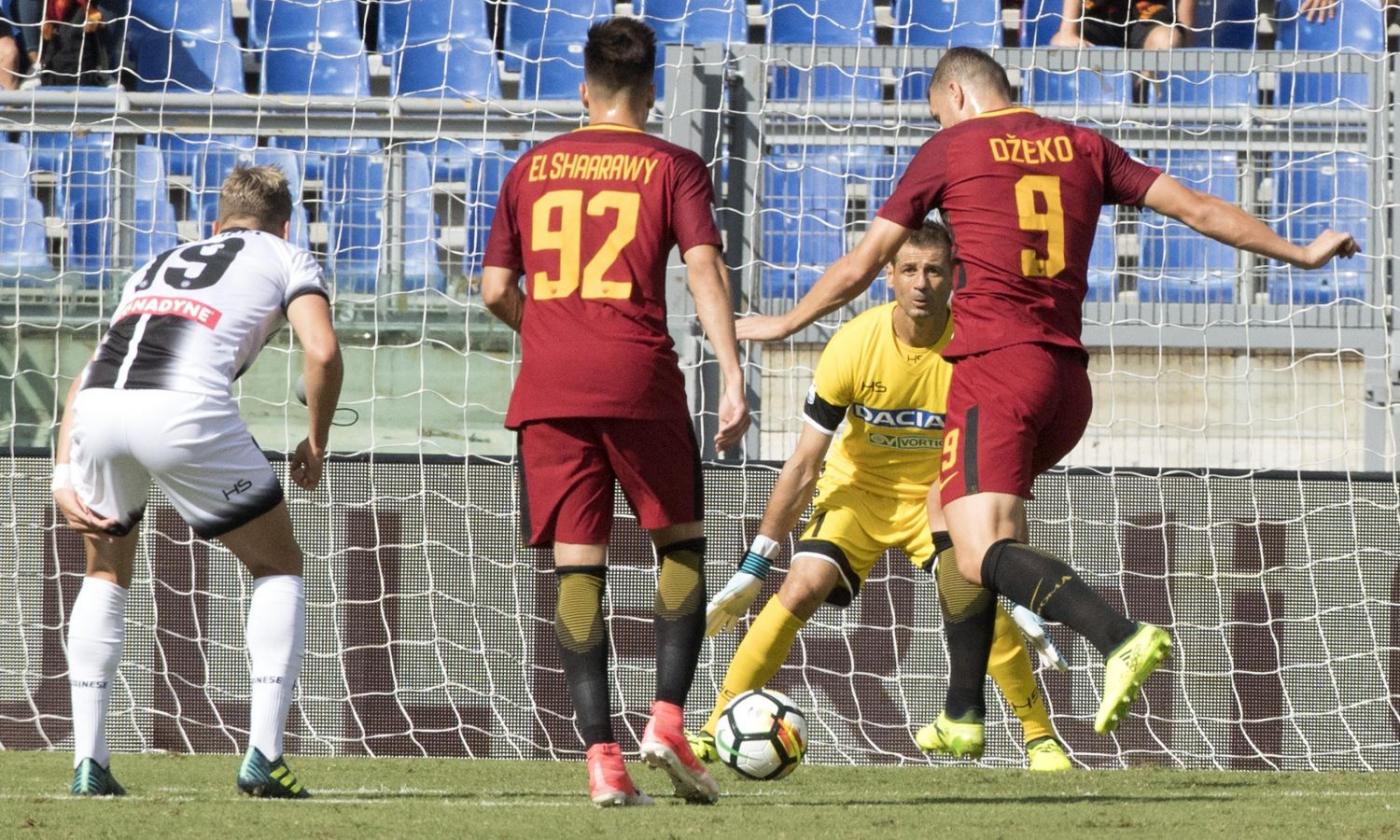 Roma-Udinese 3-1: il tabellino VIDEO