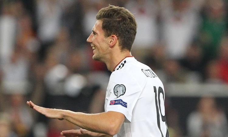 Juve, super gol di Goretzka con la Germania