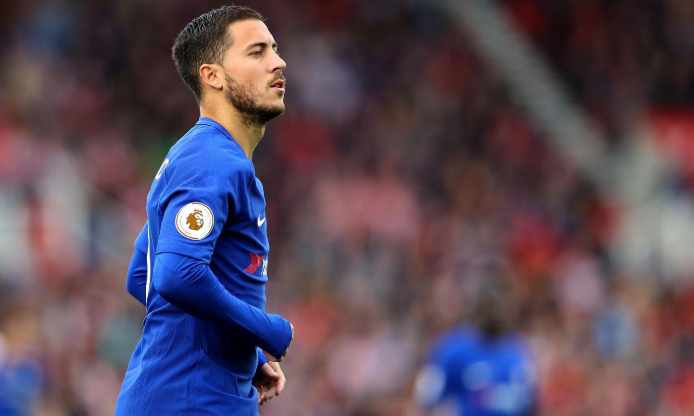 Chelsea, Hazard apre al rinnovo e parla del futuro di Courtois