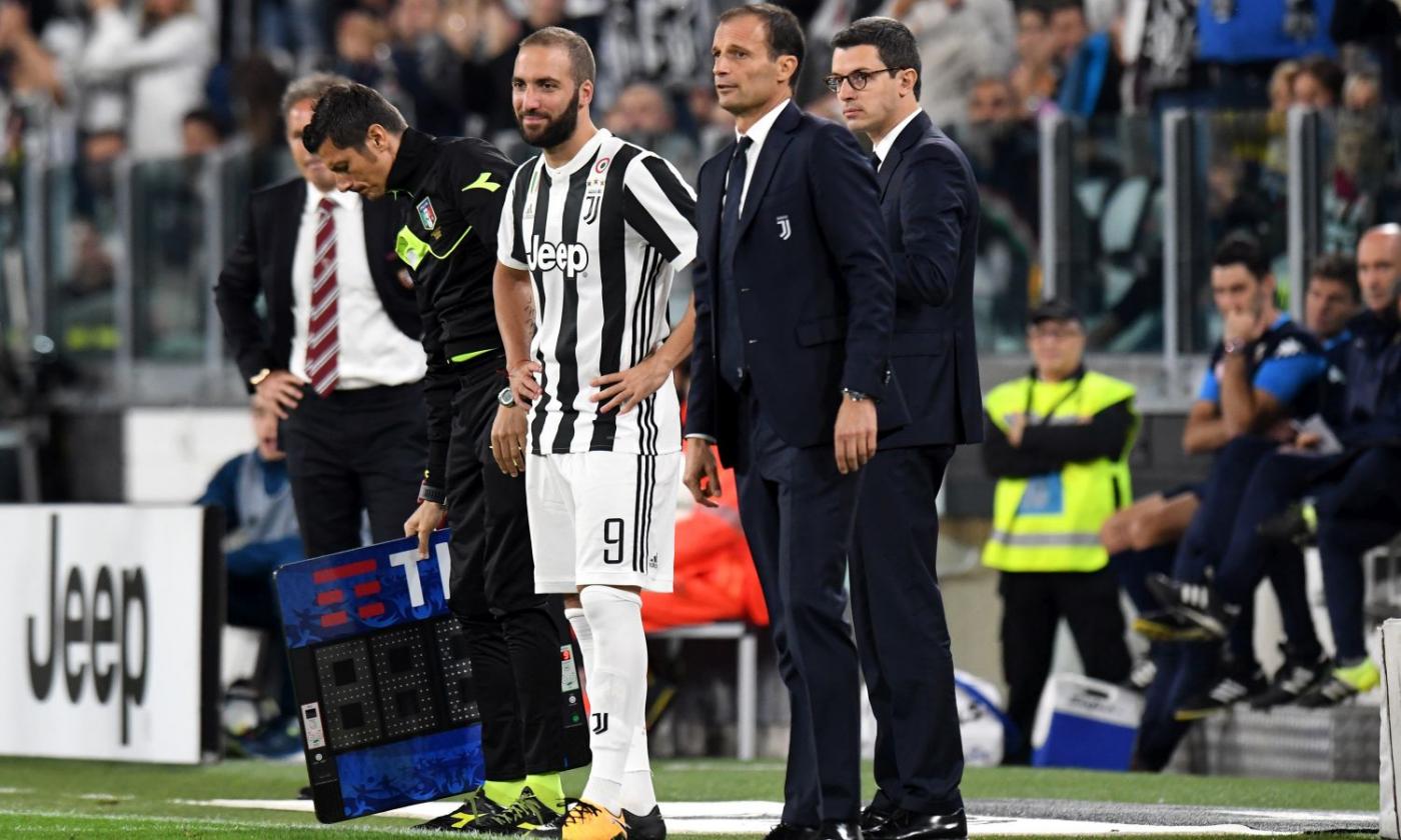 Juve, Allegri: "Higuain? Let's see who will be here when we return from our tour..."