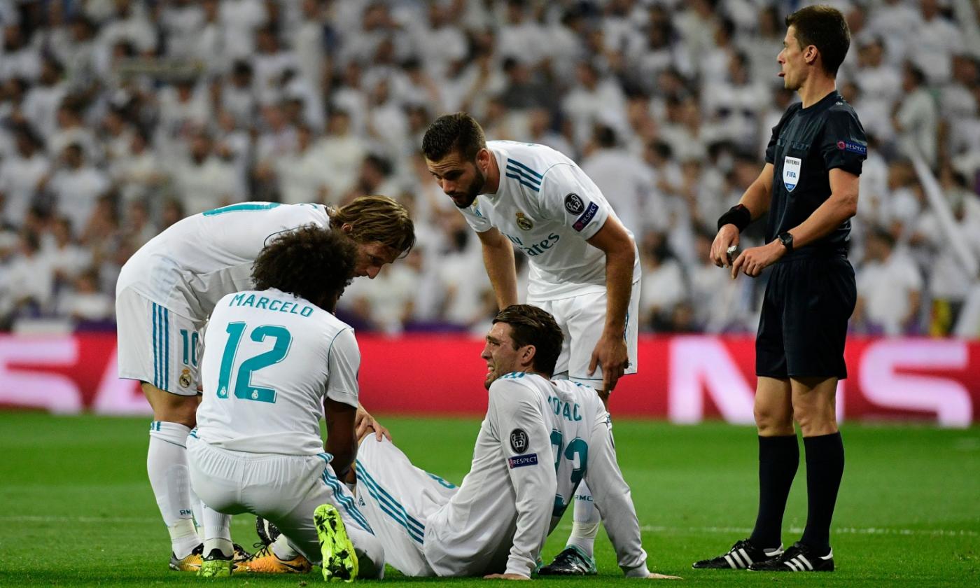 Real Madrid: Kovacic infortunato, esce in lacrime