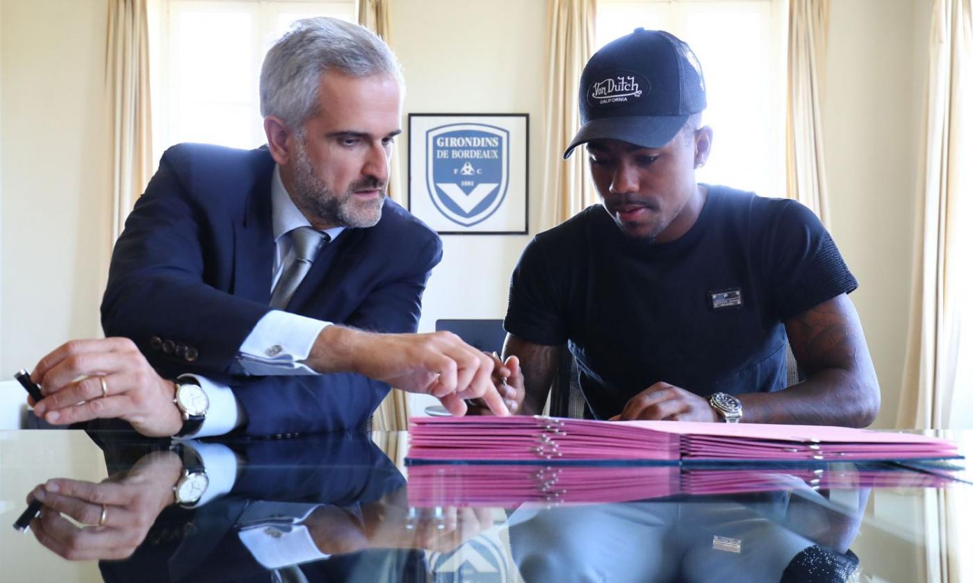 Inter: incontro col presidente del Bordeaux e l'entourage di Malcom