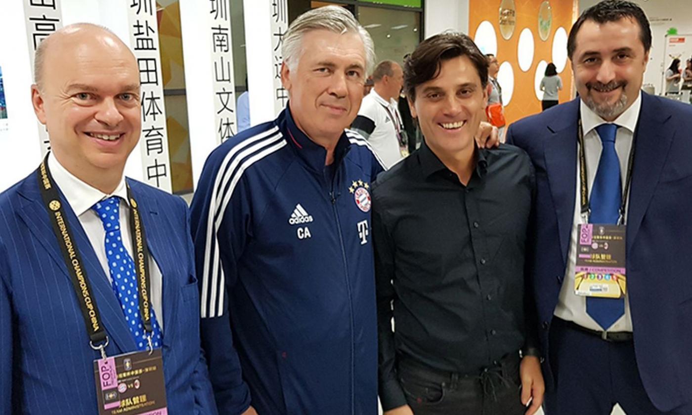 Ancelotti: 'Il Milan ha sopravvalutato qualche acquisto. Montella? E' bravo'