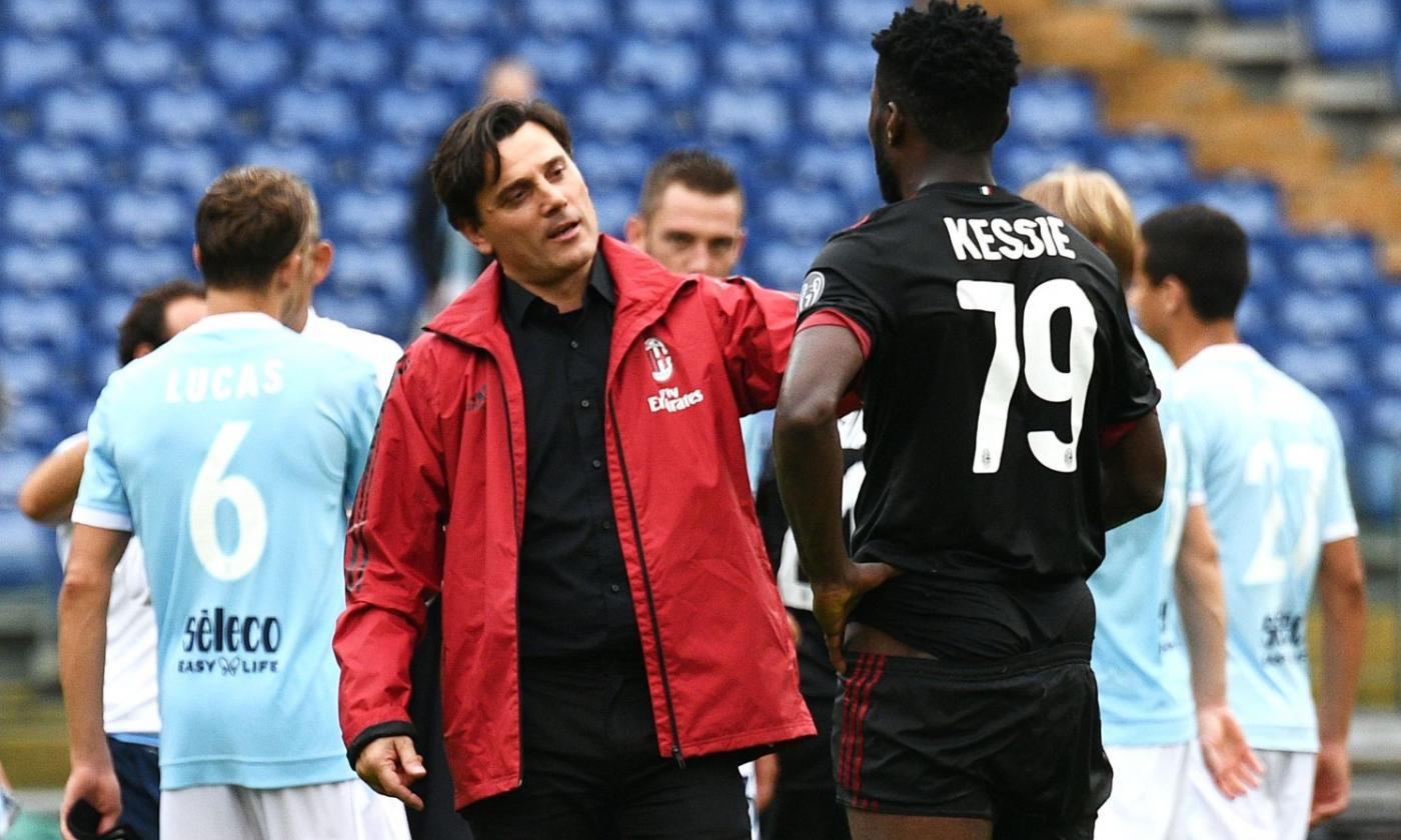 Milan reaction, Montella; "We did not have the mental strength today"