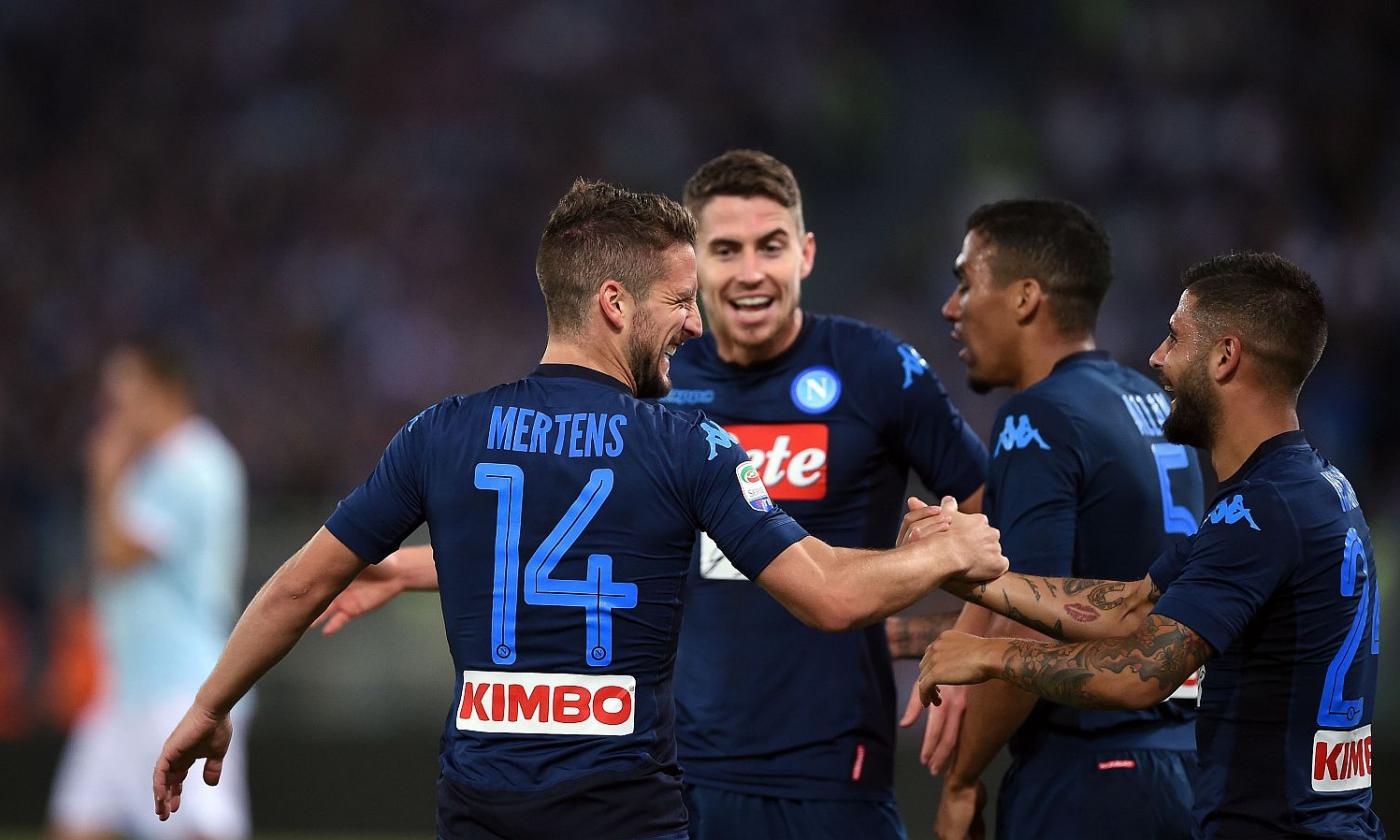 Spal-Napoli, formazioni ufficiali: c'è Mertens, fuori Jorginho