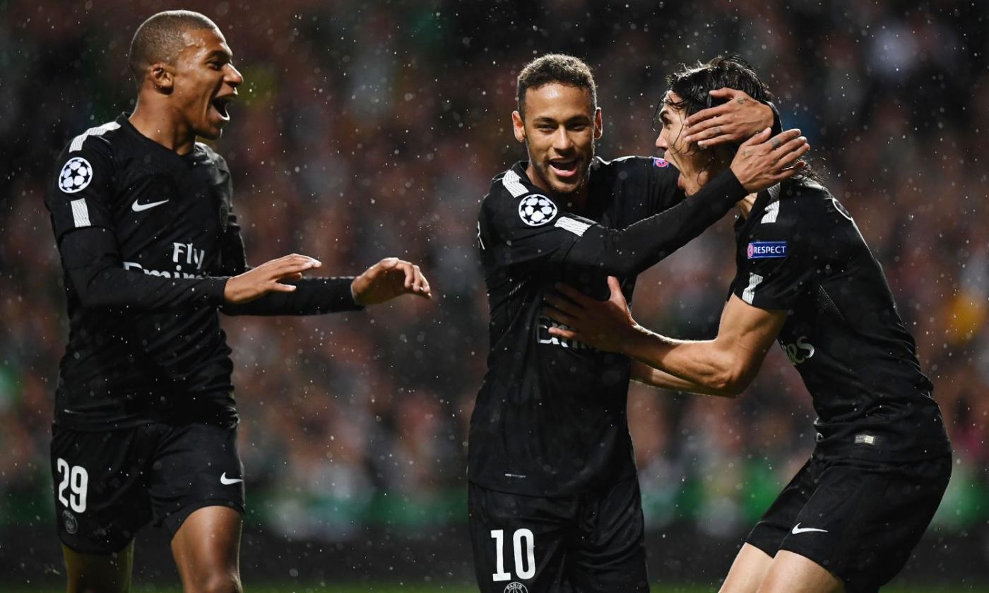 Champions League: PSG forza 5, il Chelsea ne fa 6. Ok Bayern e Man United