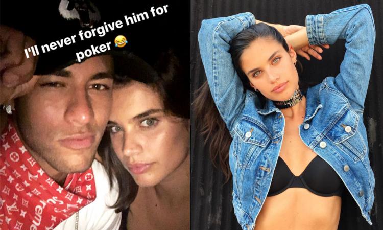 Neymar In Gol Con Sara Sampaio La Top Model Per Ora Nega Foto Primapagina Calciomercato Com