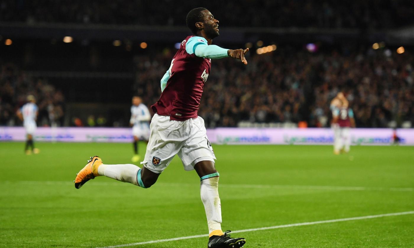 Premier: Obiang dà i primi punti al West Ham, primo ko per l'Huddersfield