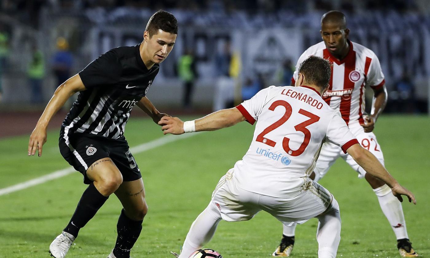 Dinamo Kiev-Partizan, le formazioni ufficiali: Junior contro Tawamba